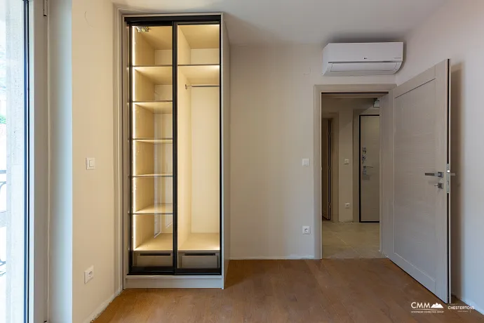 Modern Two-Bedroom Apartment with Panoramic Sea View — Pržno, 68 m²